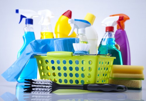 Professional sofa cleaning in a London home living room