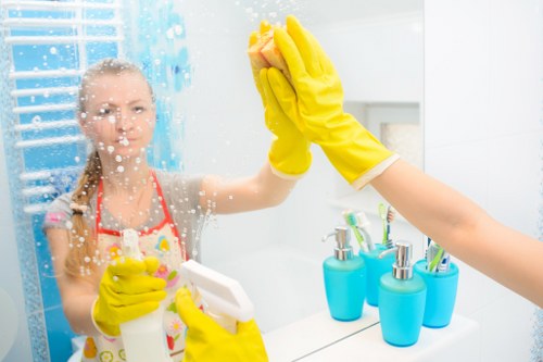 Final end of tenancy house cleaning result showing a spotless rental home
