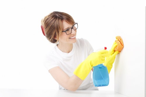 User adjusting cookie preferences for move-out cleaning site