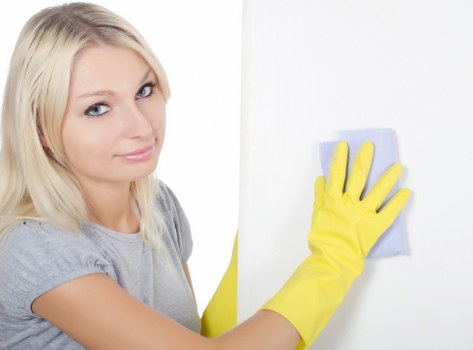 Move out house cleaning before tenancy handover in a rental property